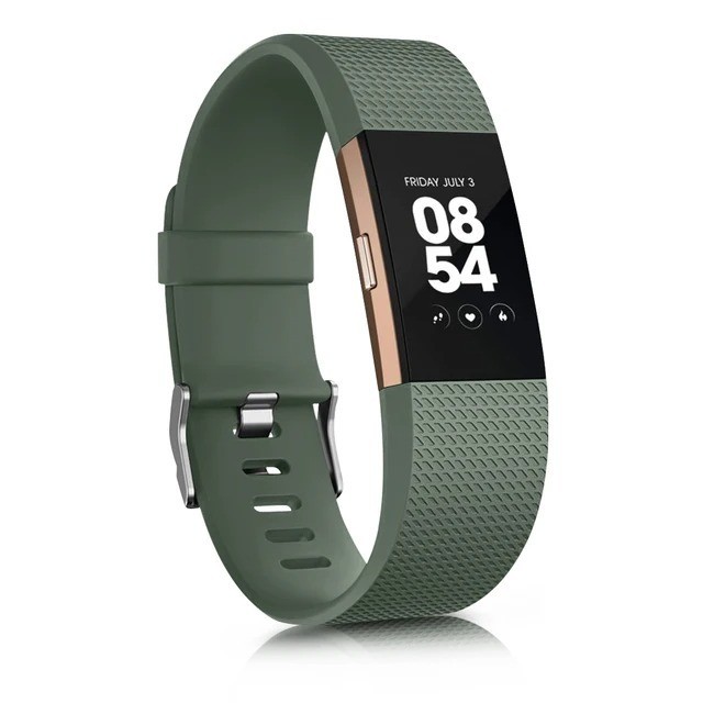 for Fitbit Charge 2 Watch Band Wristband Silicone Replacement Bands Bracelet for