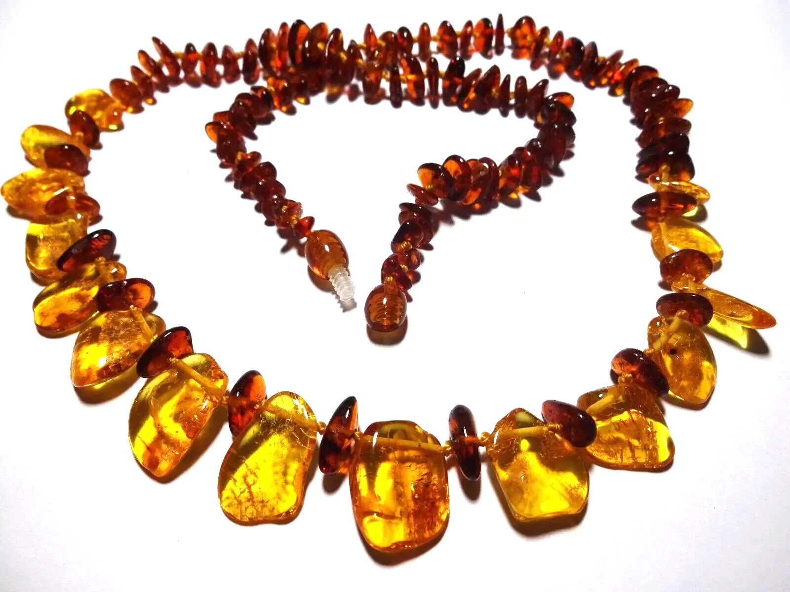 Natural Baltic Amber Necklace Handmade 51cm (20″)