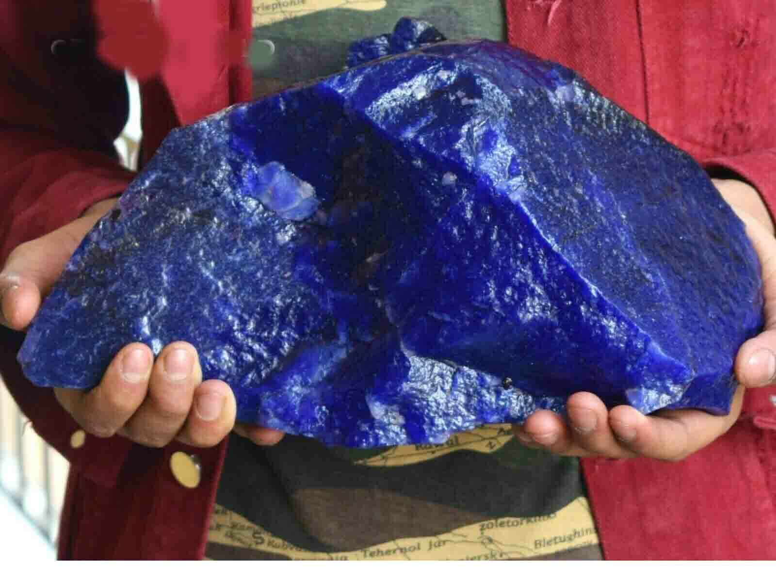DYED Blue Sapphire 15000 Ct/3 Kg Natural Gemstone Rough Expedited Shipping