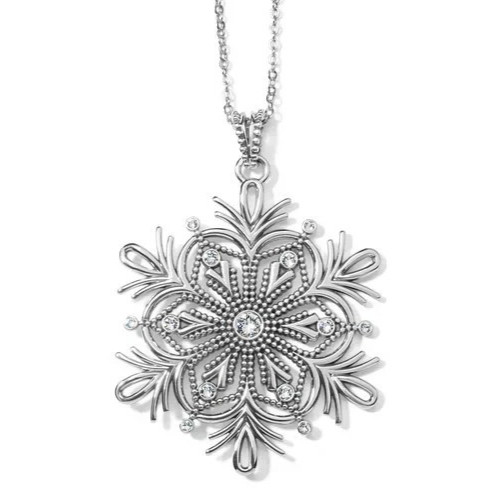 NWTag Brighton WINTER BLISS CONVERTIBLE Large Long Pendant Necklace MSRP $92