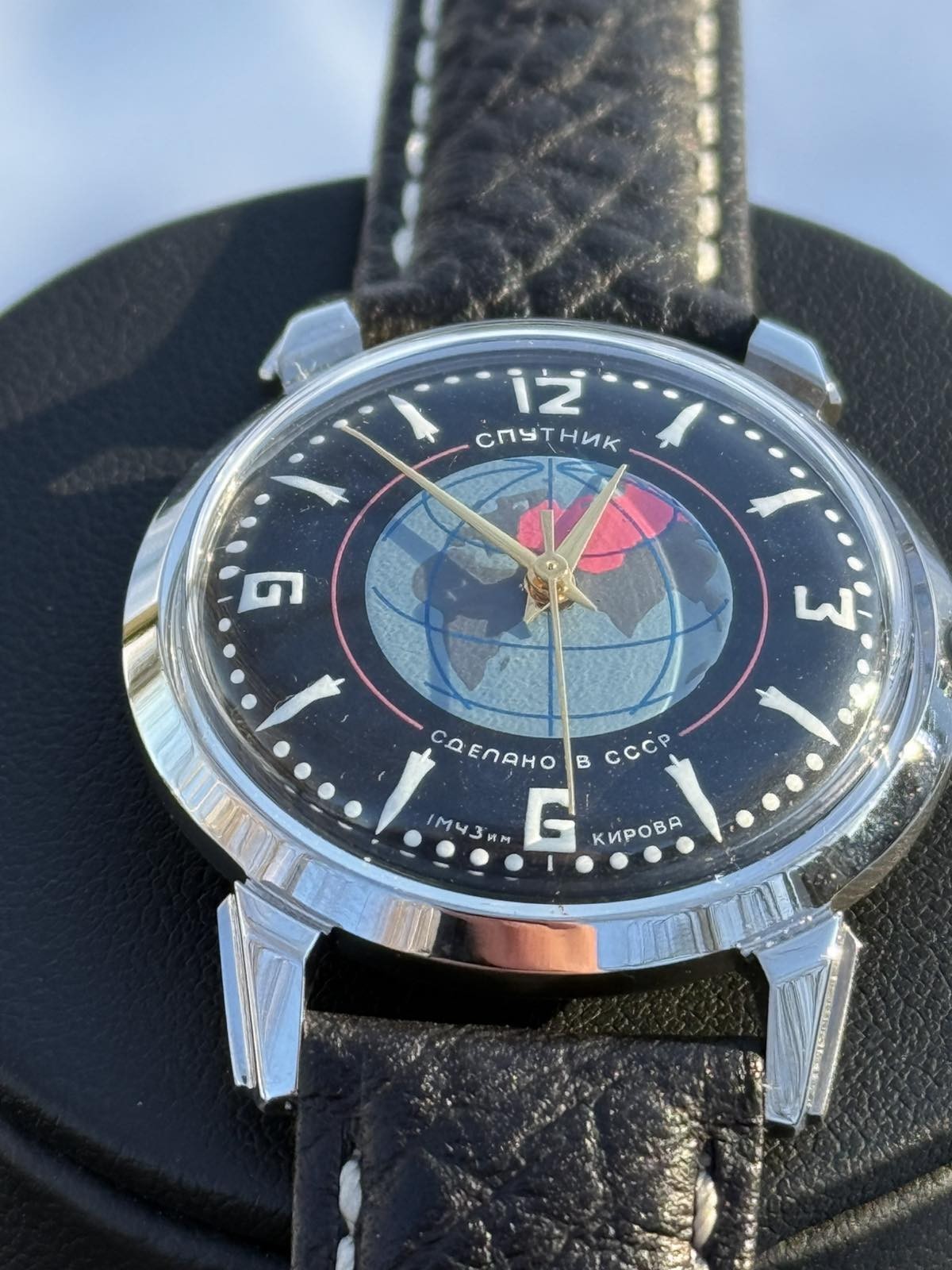Watch Sputnik Mechanical Kirova Raketa Vintage Soviet USSR Russian Men’s Wrist