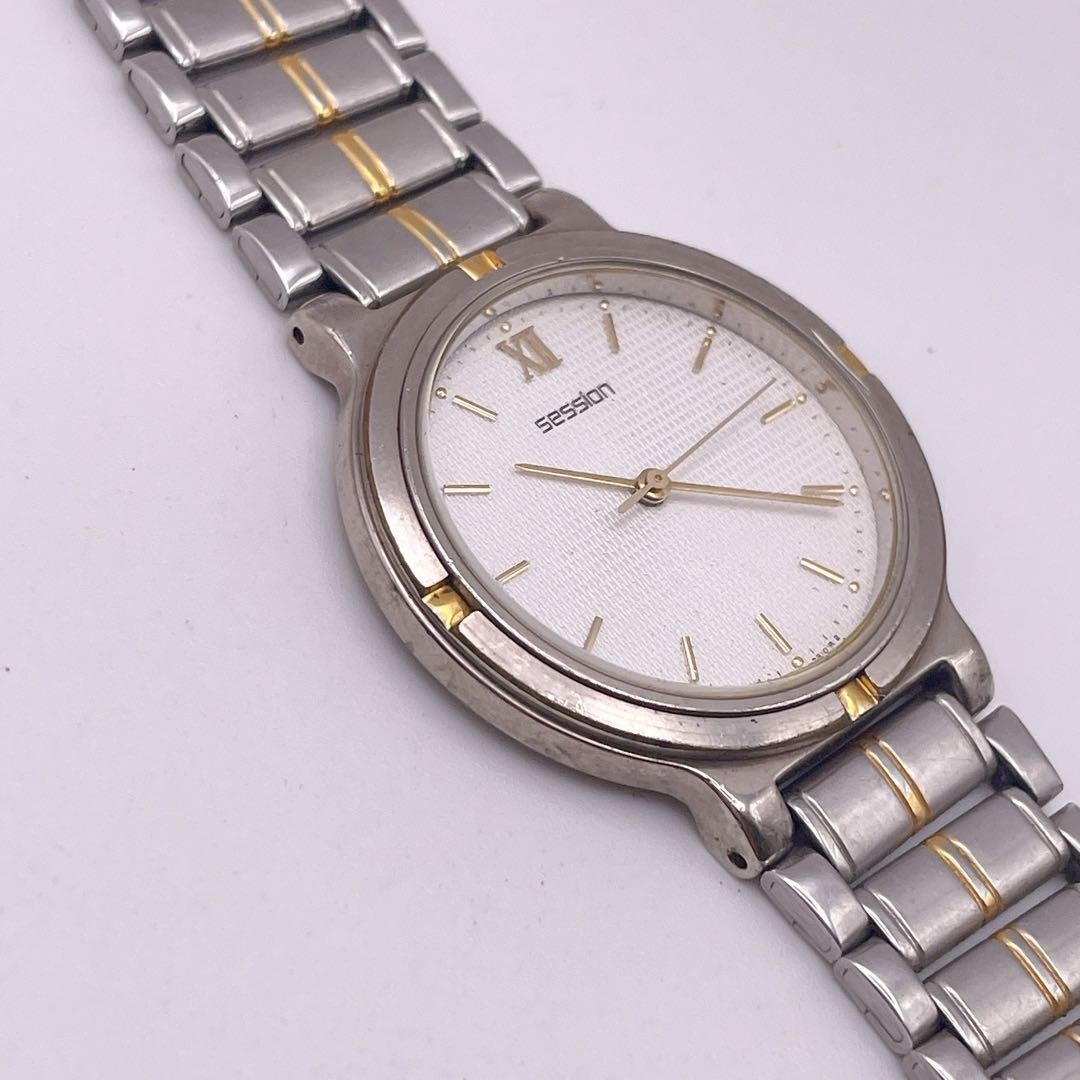 Not Working SEIKO Session Men’s Watch Two-Tone Waterproof Vintage