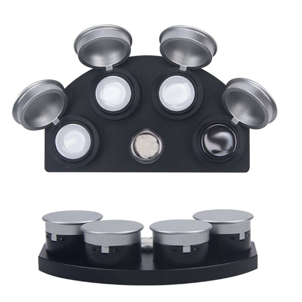 Replaceable Oil Cup Stand with 4 Ceramics Containers for Watchmaker