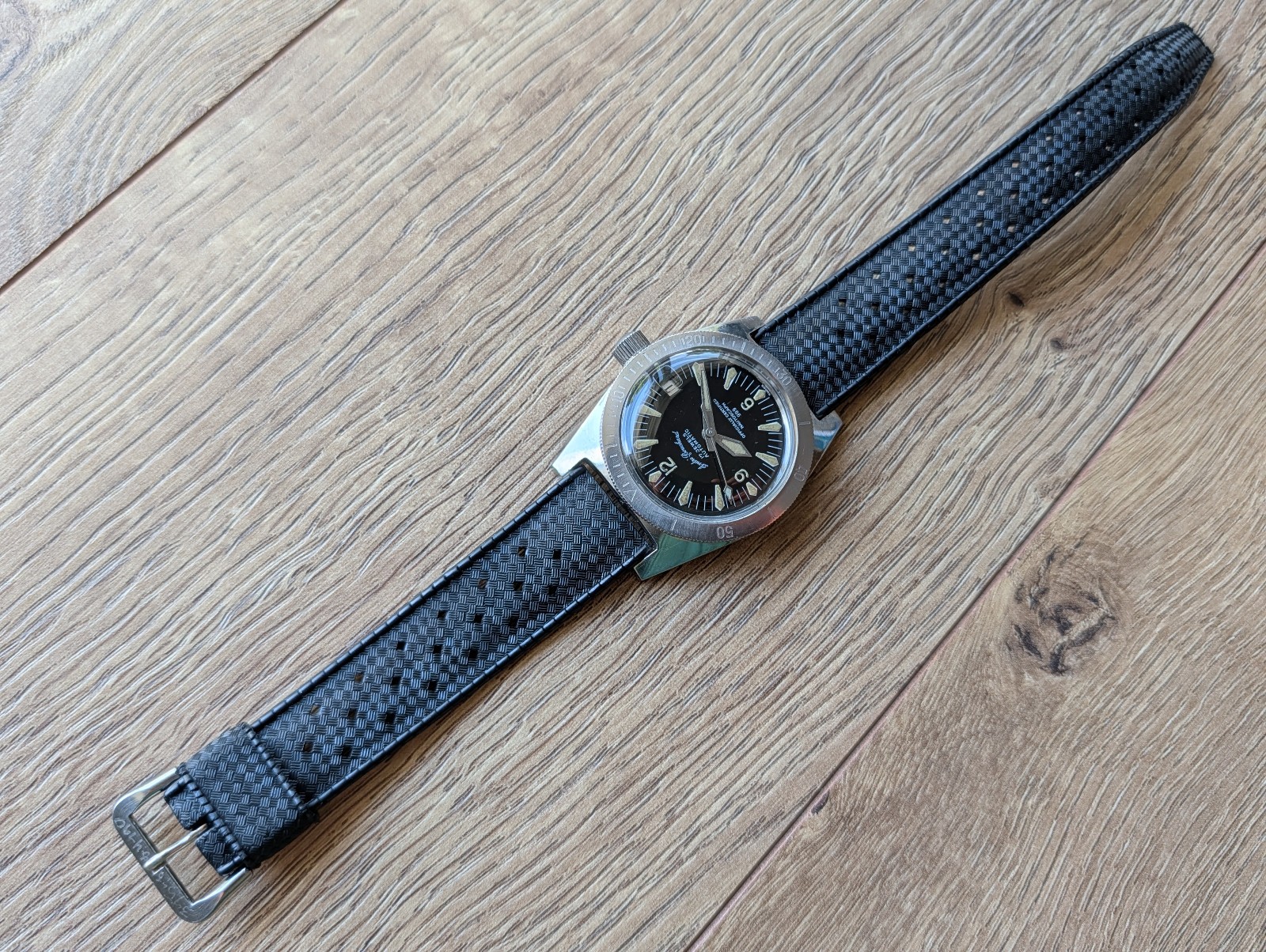 Vintage 1960’s Andre Bouchard Nautoscaph 30 ATM All SS Diver w/ETA 2452 Mvmt