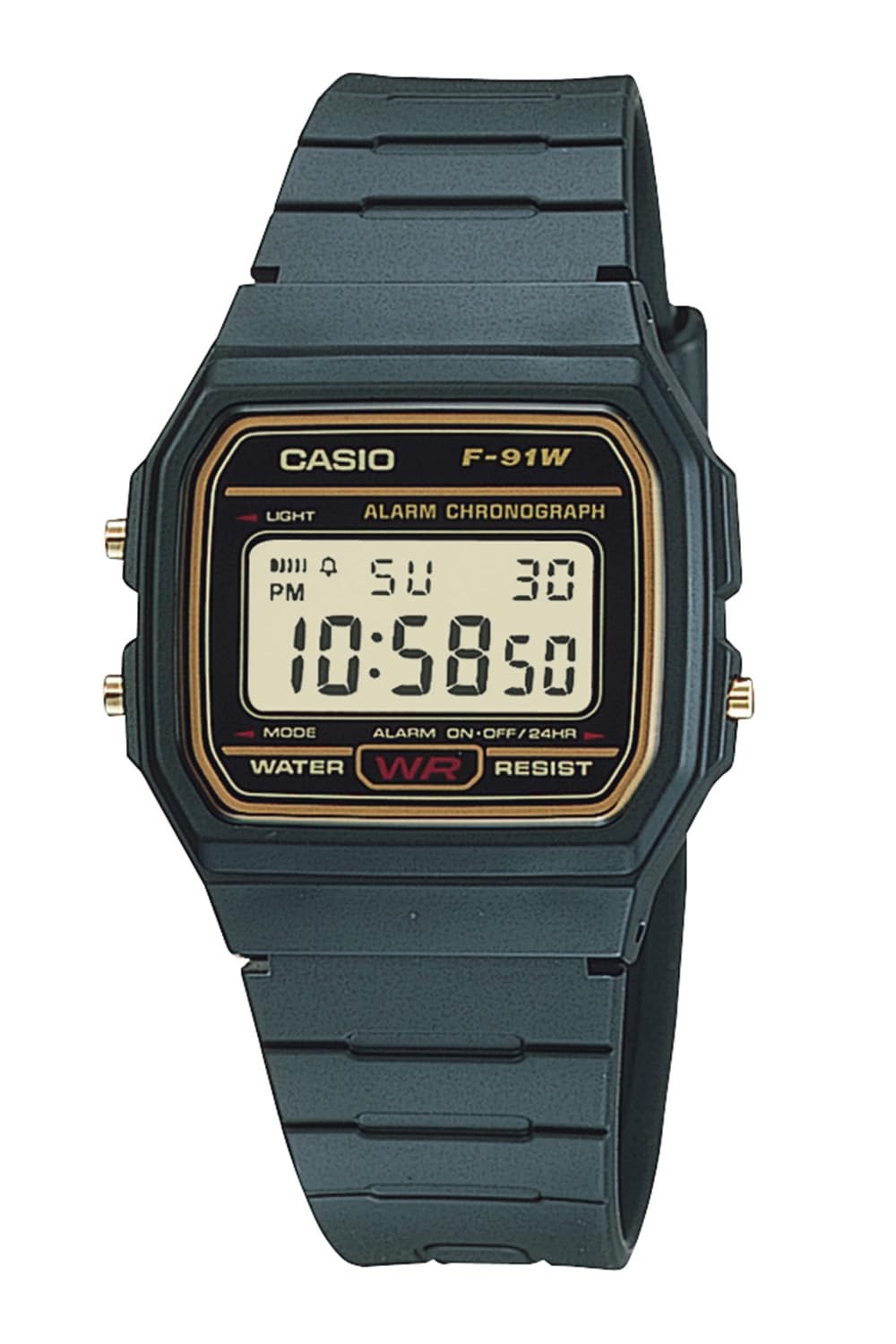 Casio F-91WG-9QJH Men’s Watch Black Gold Web Limited Edition
