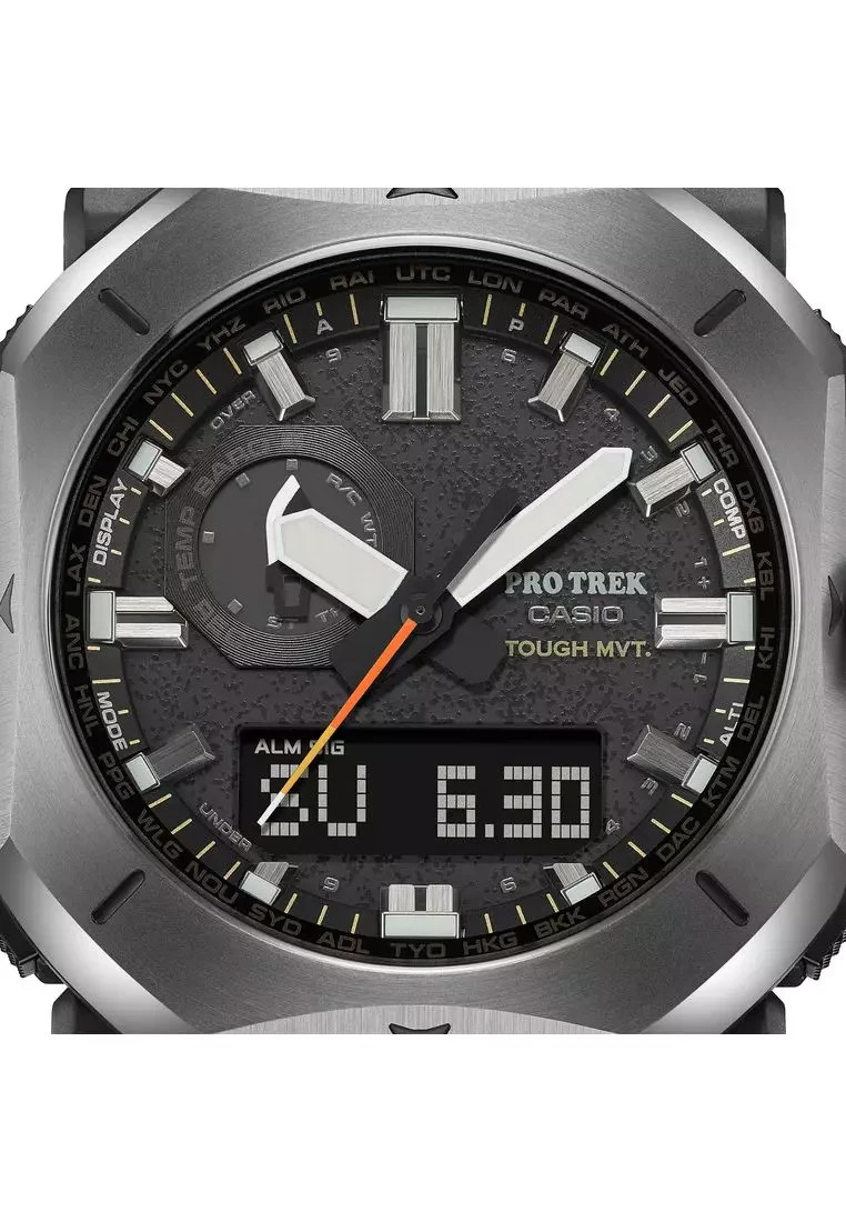 Casio Pro Trek PRW-6900Y-1DR Tough Solar Triple Sensor Men’s Watch New
