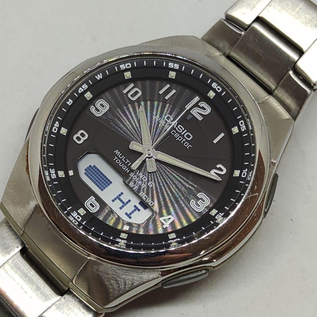 ■Working Condition■ Casio WaveCeptor WVA-M600 25B 【USED】