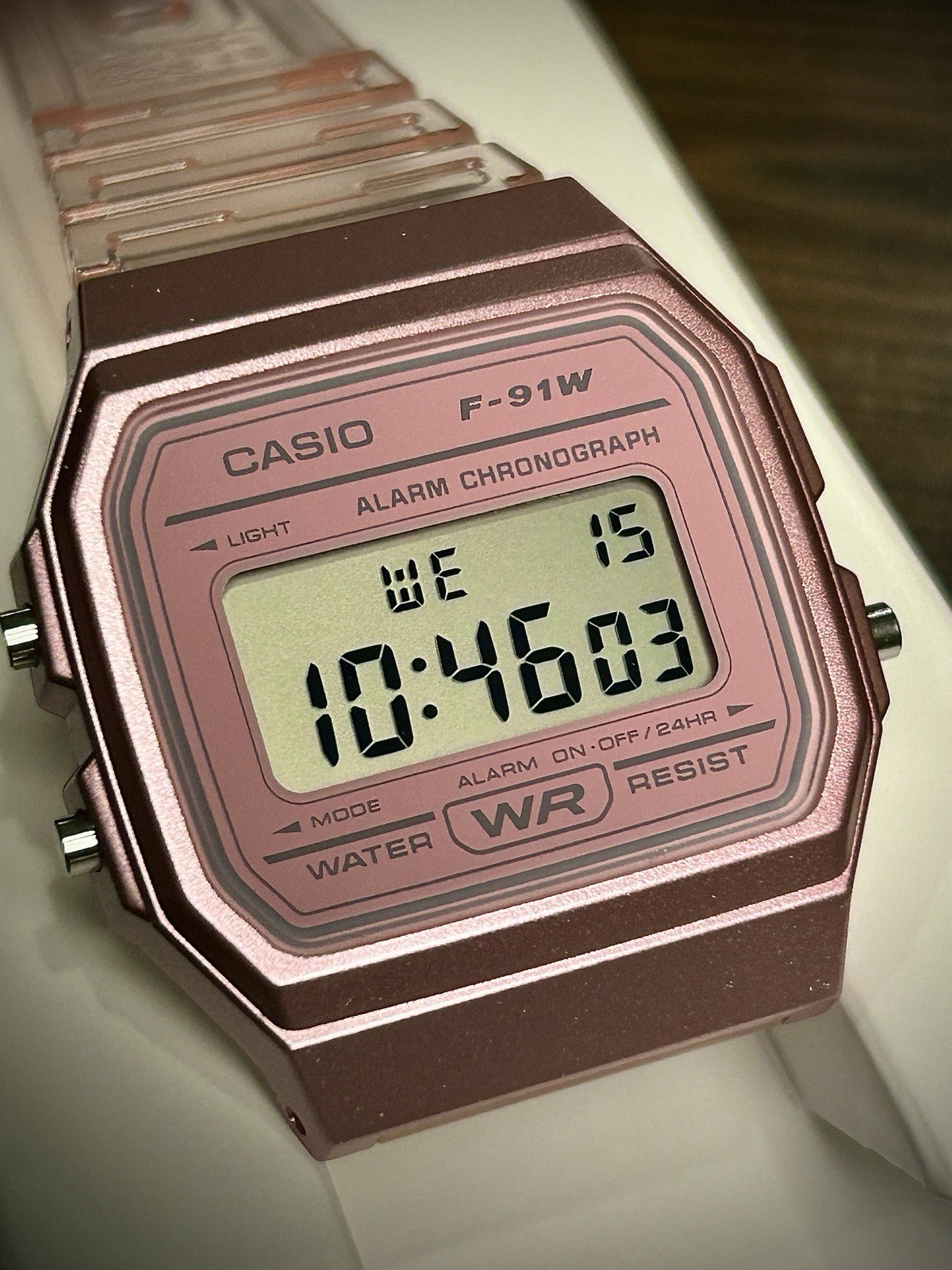 Casio F-91WS-4JH JDM Pink F-91W BNIB Japan Model Box Papers Complete