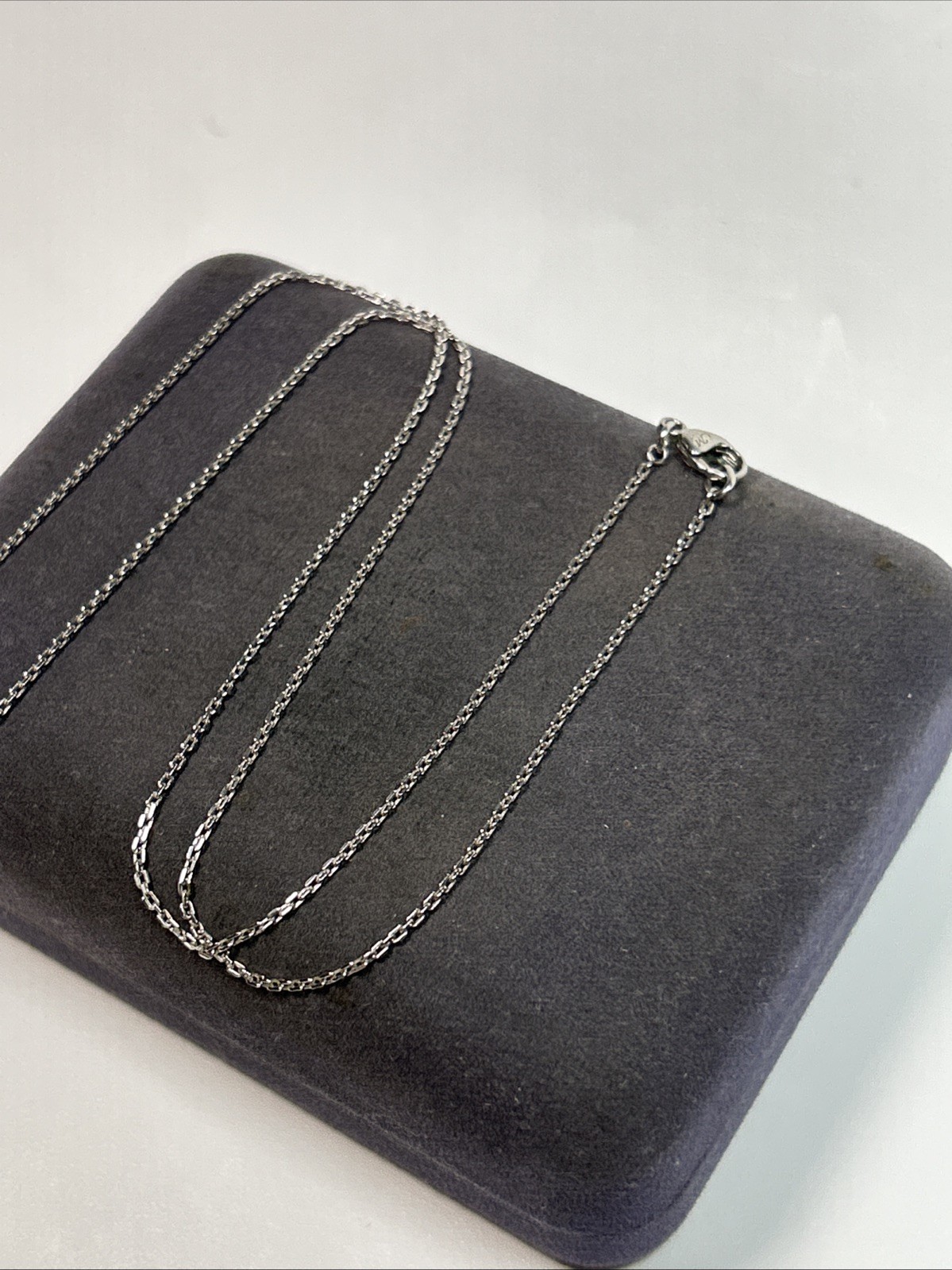 Monica Rich Kosann Sterling Silver 17” Modern Link Delicate Chain Necklace
