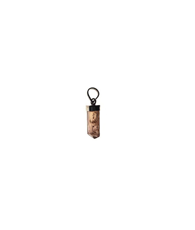Imperial Topaz Pendant Crystal Natural NOVEMBER BIRTHSTONE Unisex Birthday joy