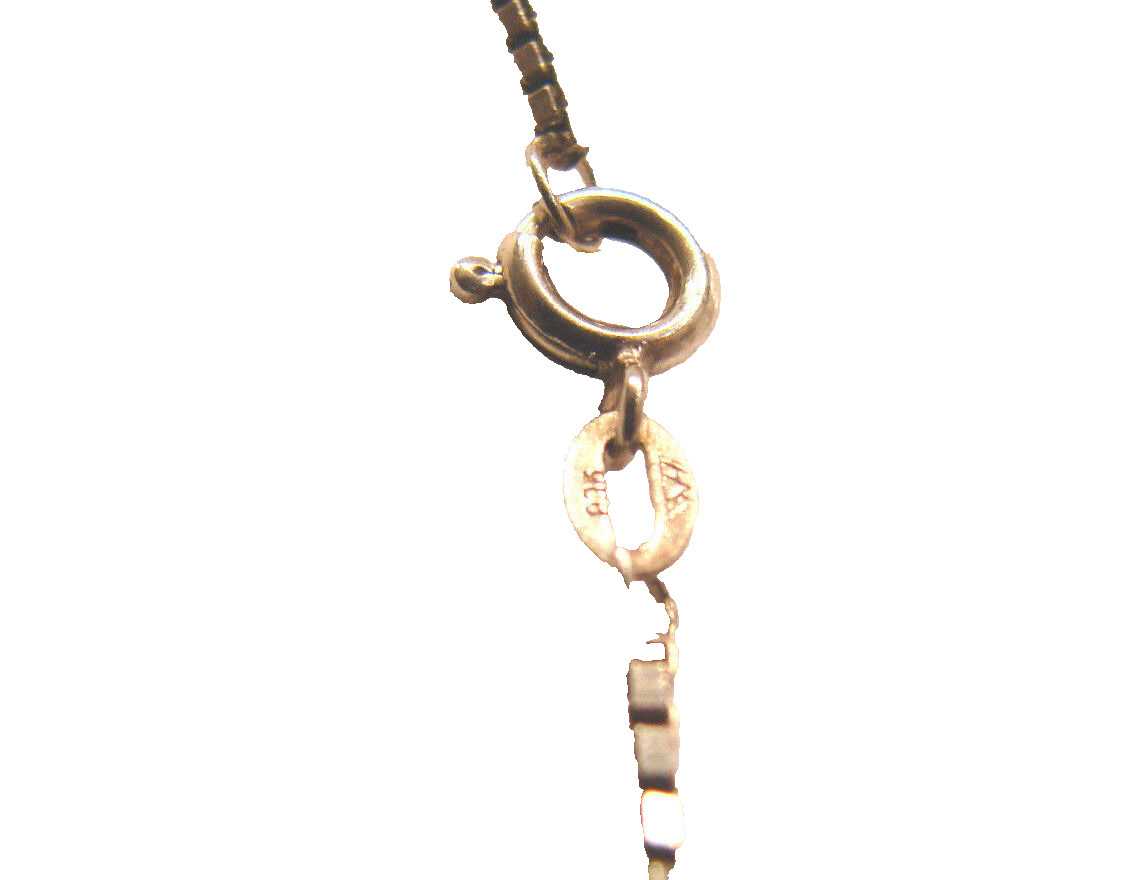 Silver Chain Venetian Chain Silver 835 Hallmarked WH 40cm Necklace