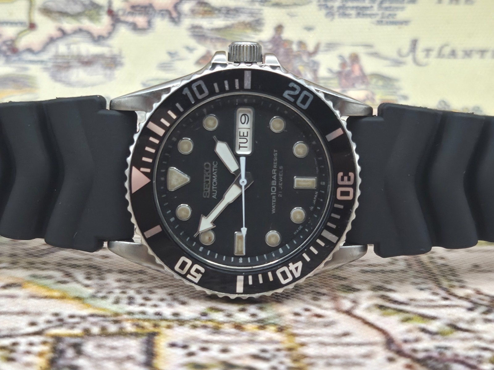 Seiko Mens Automatic Watch SKX031 Scuba Divers 7S26-0040 c.November 1996 BOXED