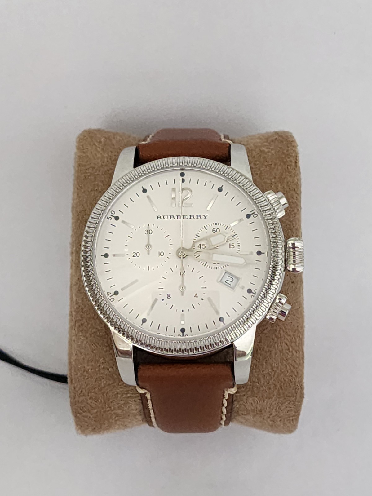 $695 Brand New Burberry Men Watch Chronograph BU7817 “The Utilitarian” 42 mm