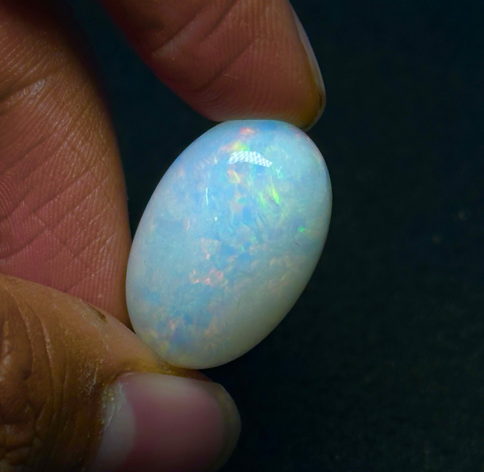 Multi Color Opal Cabochon 17.70 cts High-Quality Gemstone Use for Making Jewelry
