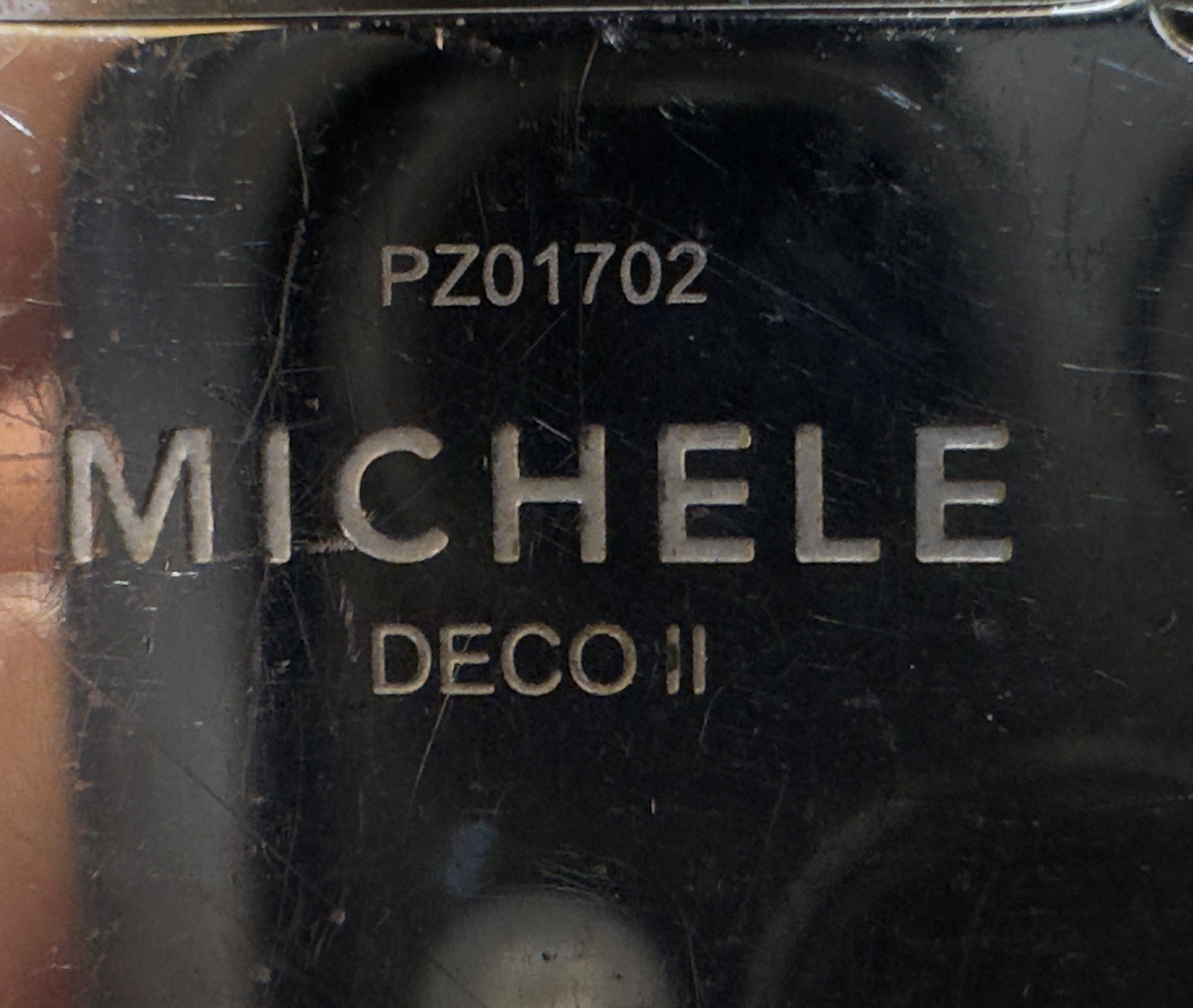 Michele Deco II Women’s watch, Diamond Detail, new battery/band