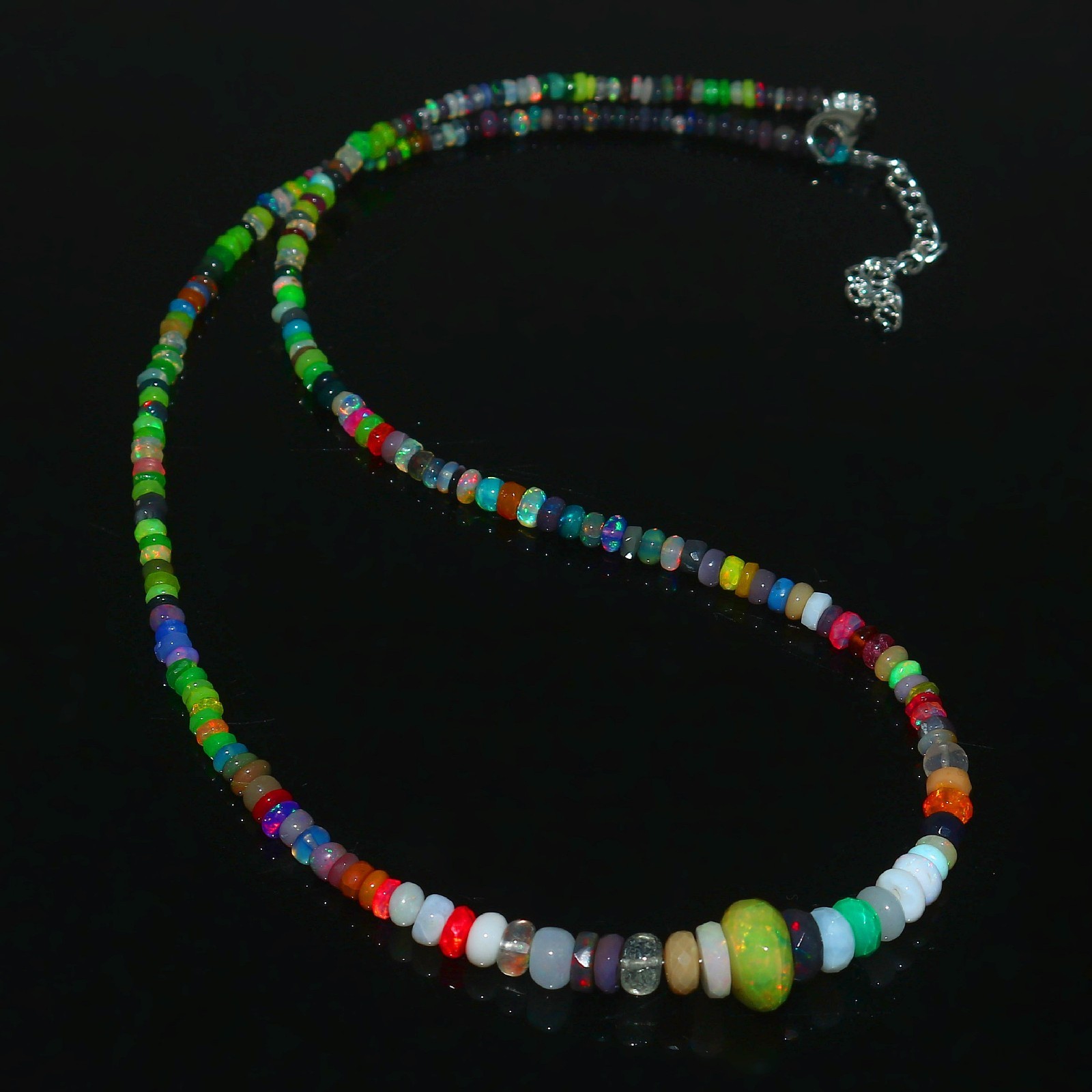 Top Quality Opal beads Rondelle Opal beads Multi-Color Opal Gift For Friend