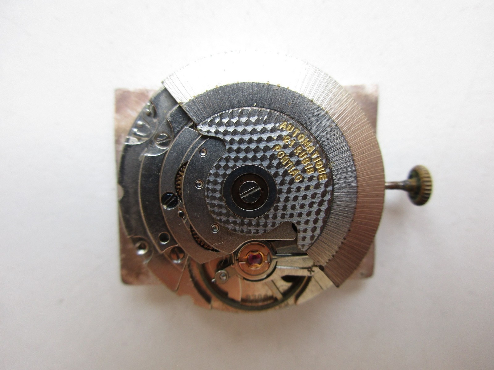 ETA cal. 2783 Swiss 21 jewels automatic watch movement – date at 3 – running