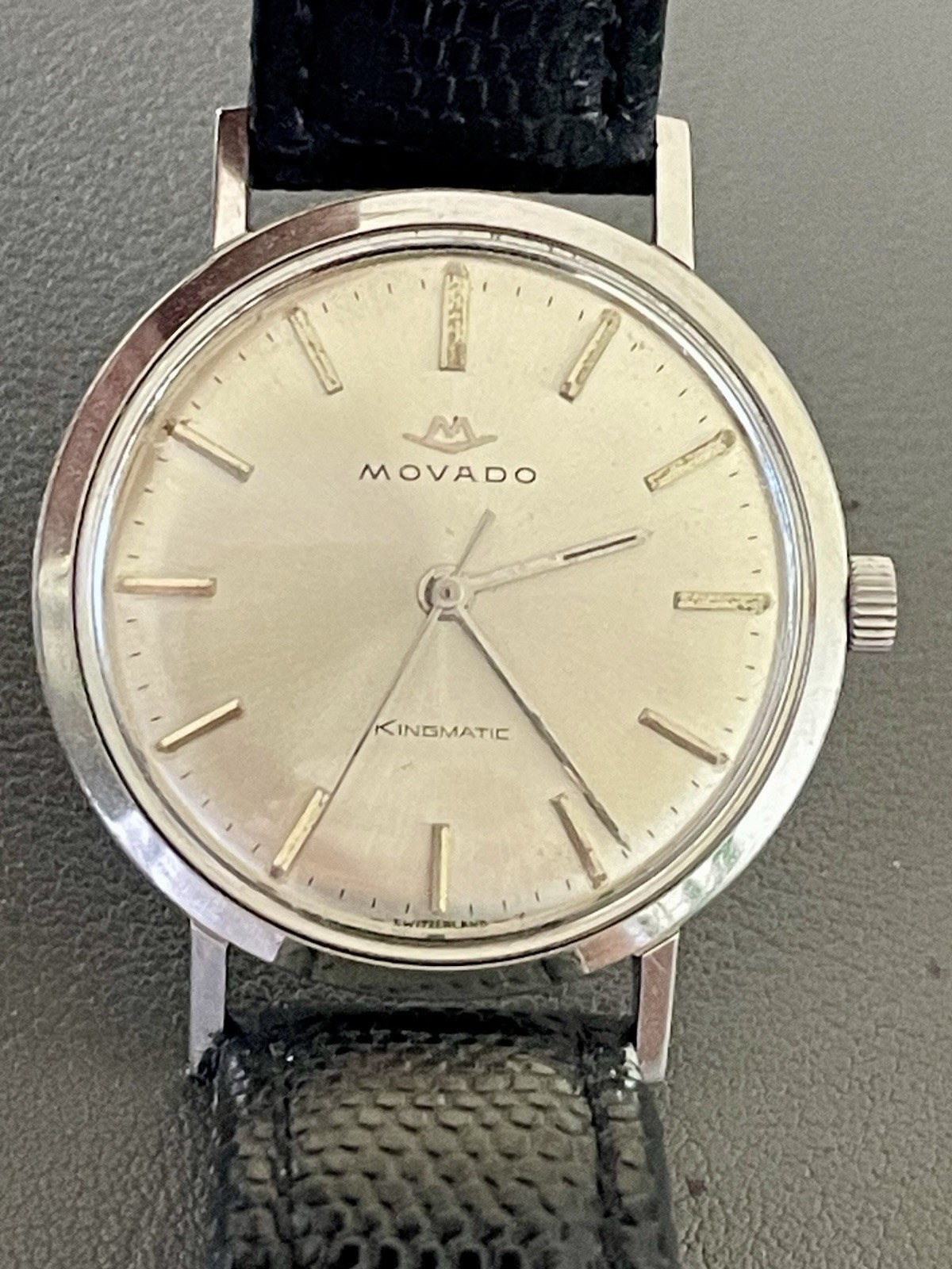 Vintage Movado kingmatic sub-se Men’s Automatic Watch (I77)