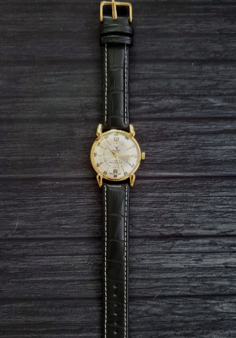 RARE Camy Geneve Mechanical Swiss Watch Restored Serviced Runs Excellent