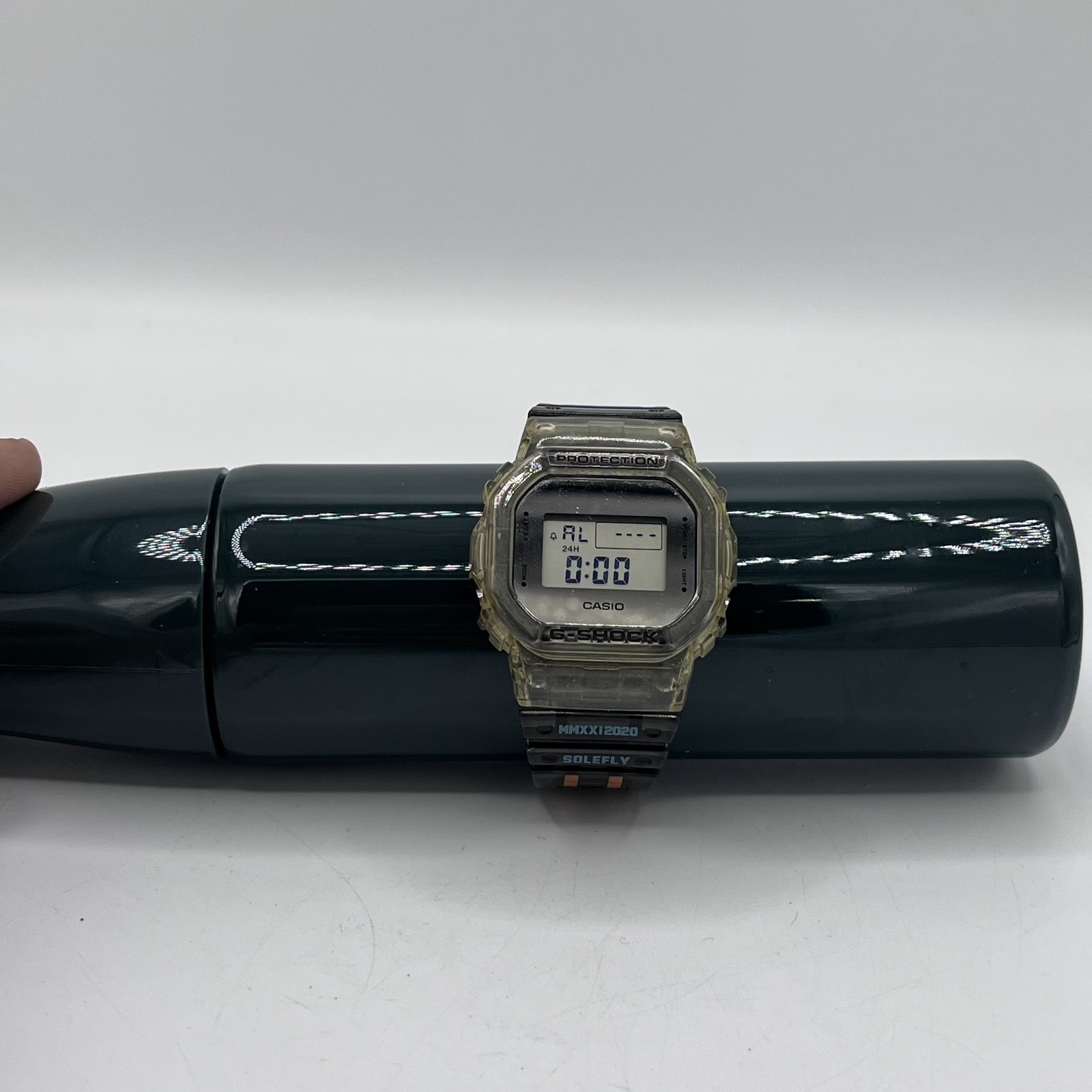 Casio G-Shock Watch Semi Transparent Special Colour Edition Digi DW5600SK-1