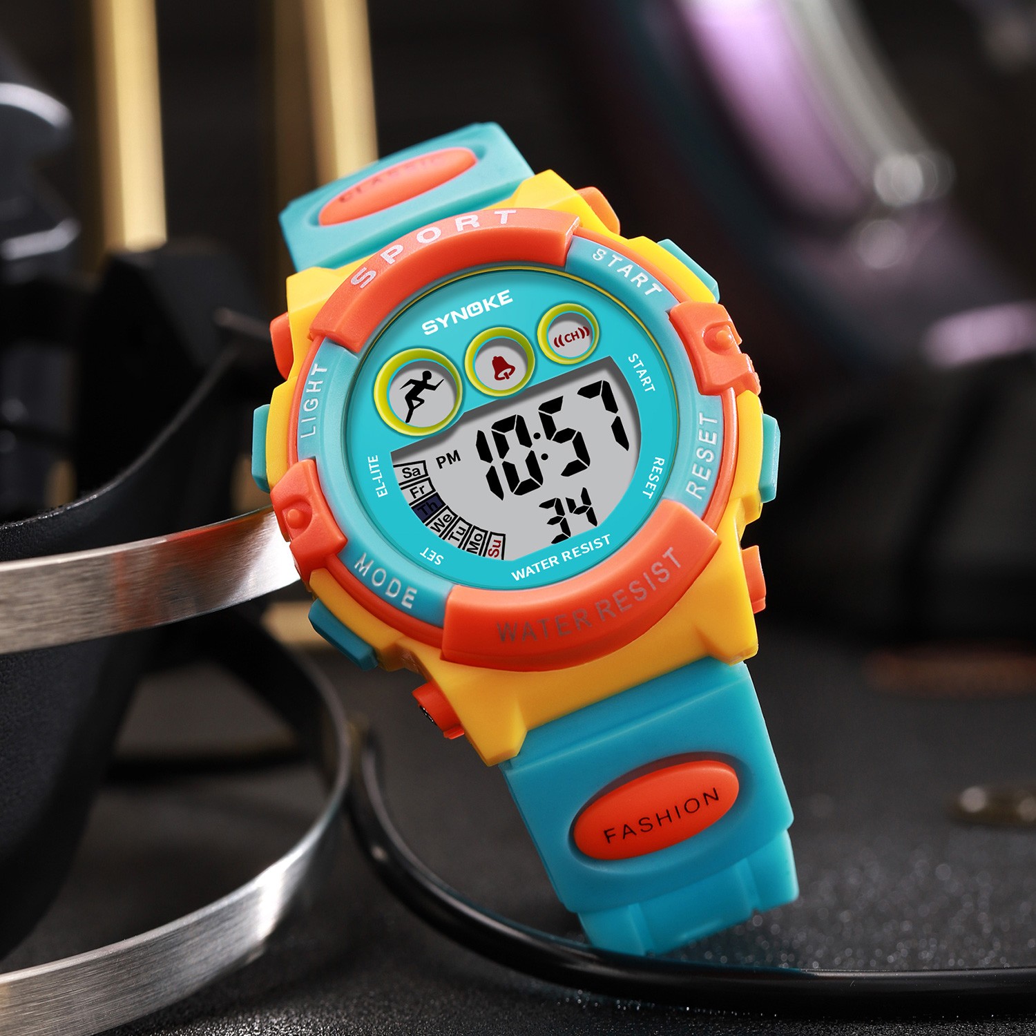 Kids Digital LED Watch Boys Girls Waterproof Sports Outdoor Watches Best Gift