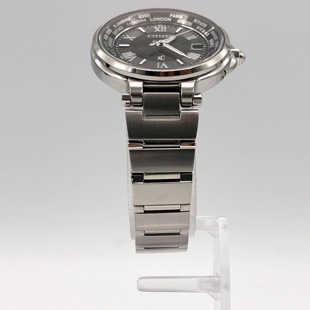Citizen xC Happy Flight Radio Solar Watch Black Dial World Time