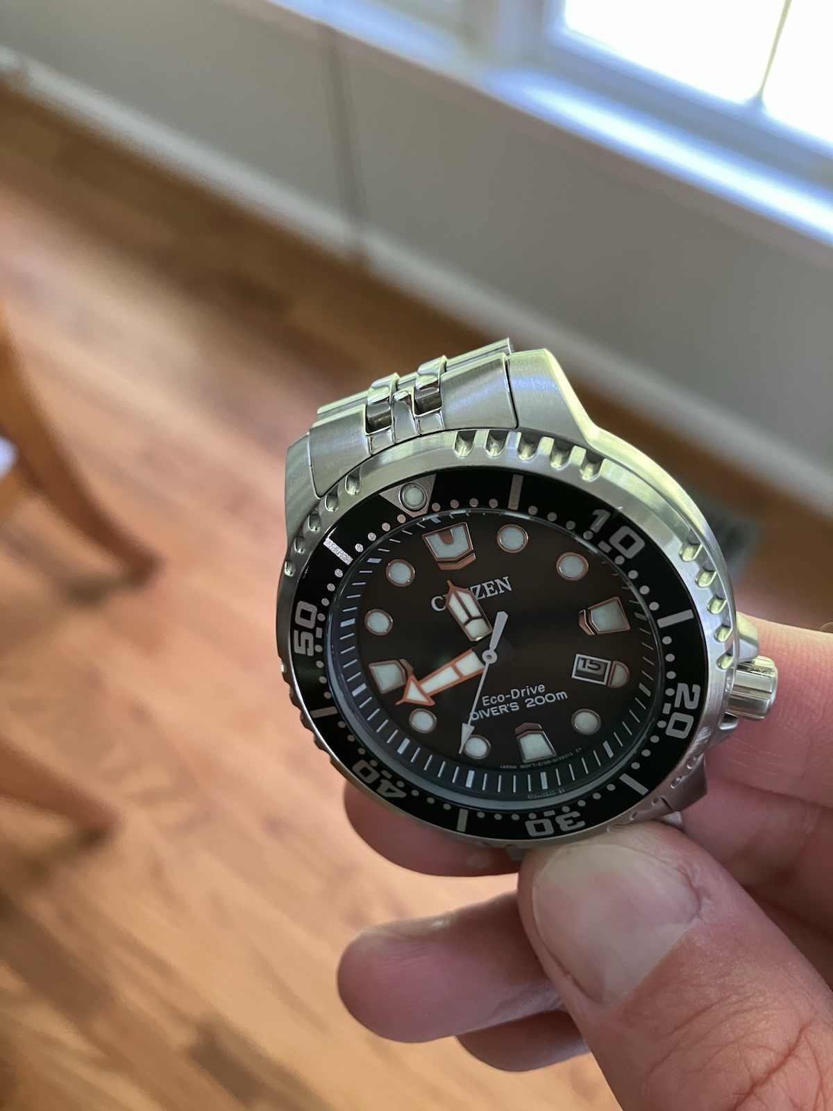 Citizen Promaster Diver Men’s Eco Drive Watch – BN0150-10E Used