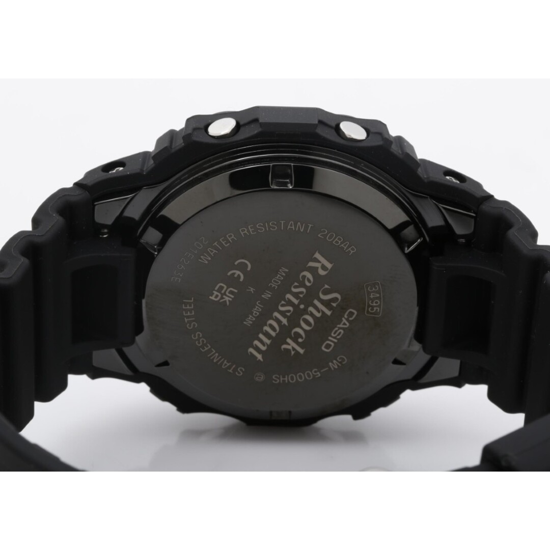 Casio G SHOCK DIGITAL 5000 SERIES GW 5000HS 1JF Black Stainless Steel Resin (Bio