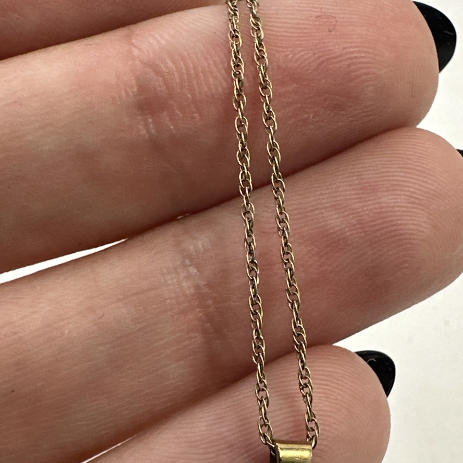 14K GF PPC Princes Pride Creations Gold-filled Heart Pendant Necklace 18”