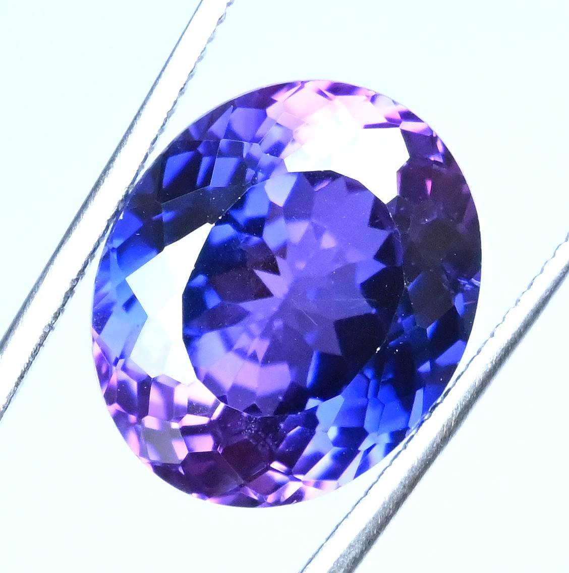 16.55 Ct Natural Boysenberry Sapphire Oval Certified Flawless Loose Gemstone