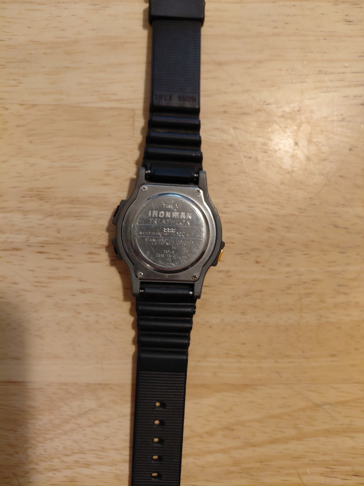 Vintage Timex Ironman Triathlon Indiglo 8 Lap Digital Watch 100M Runs Great
