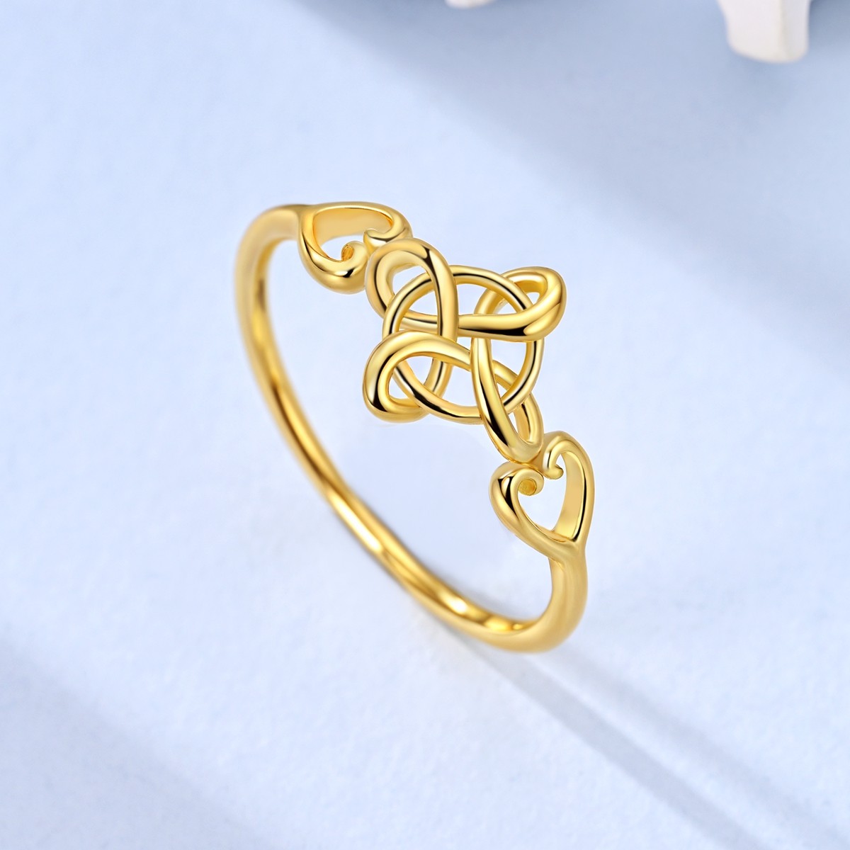 LAZA Original 925 Sterling Silver Wrap Knot Finger Ring for Women Jewelry Gift