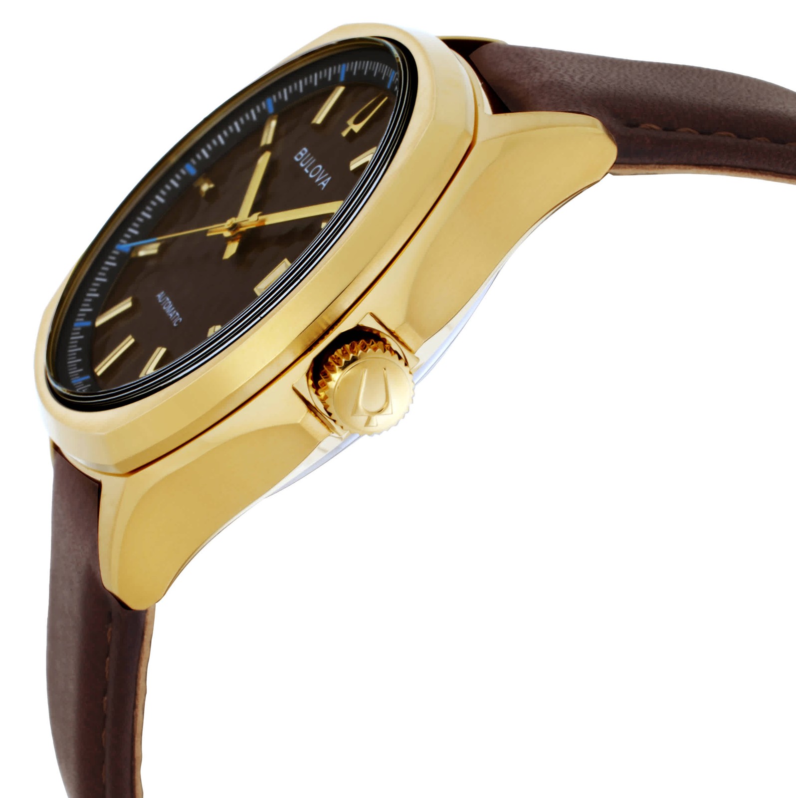 Bulova NYC Tony Bennett Automatic Brown Dial Watch 97B244