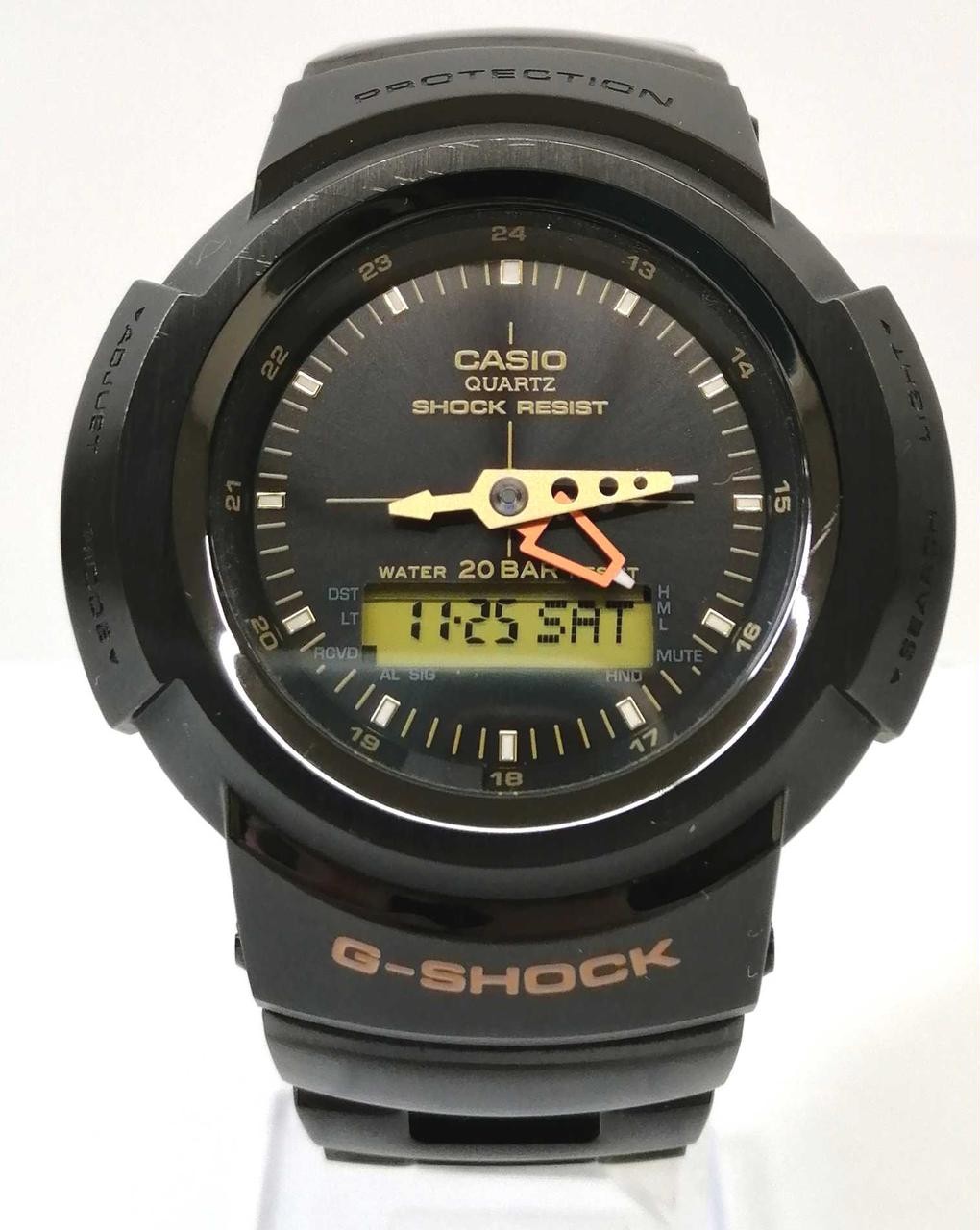 CASIO G-SHOCK AWM-500UA Black Solar Men Watch Auth Japan