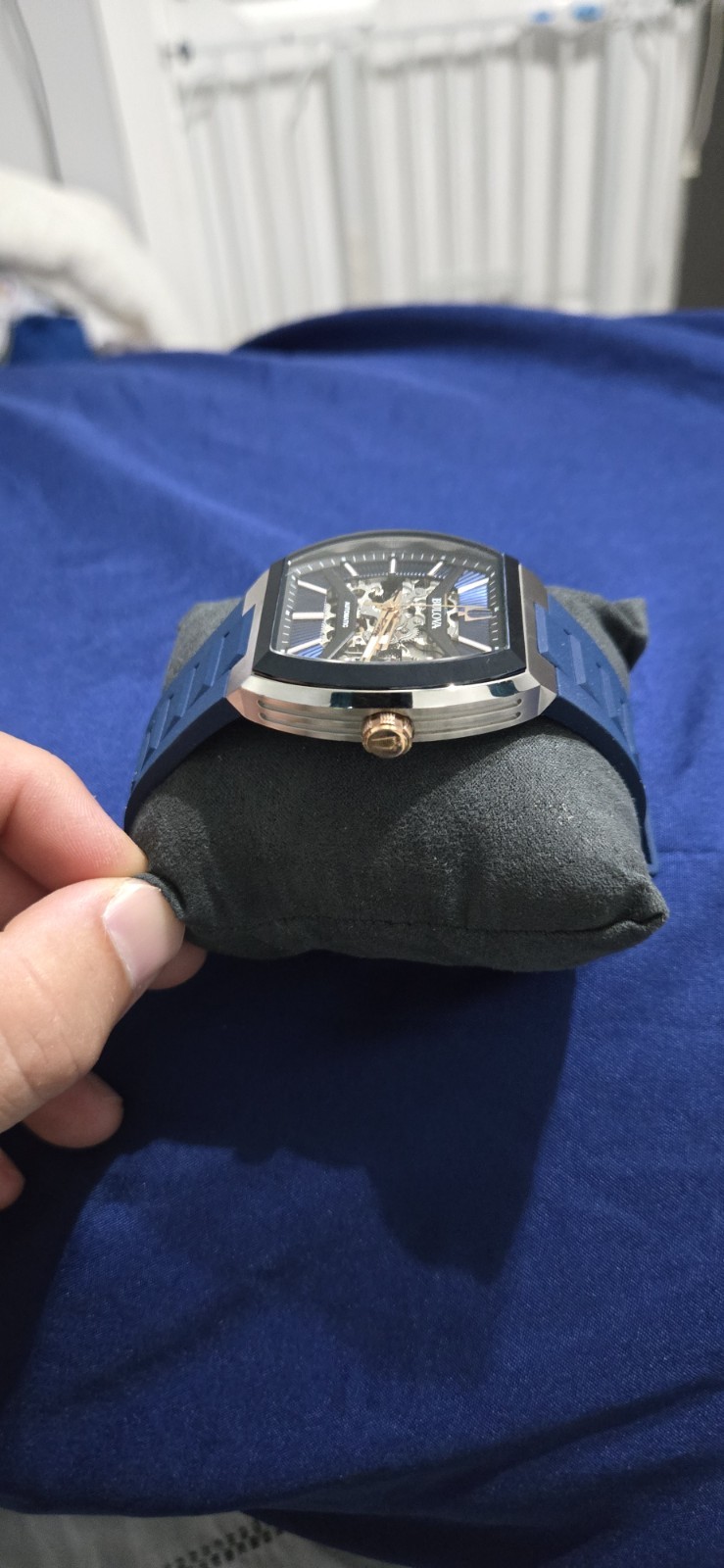 Bulova Maquina Automatic Skeleton 98A318 – Men’s Watch Pristine And Unworn
