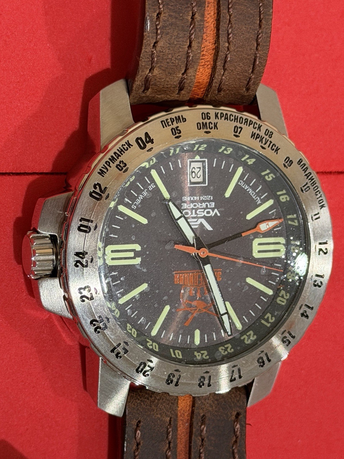 Vostok Europe Men’s Wrist Watches Automatic 13mmx43mm Case Size