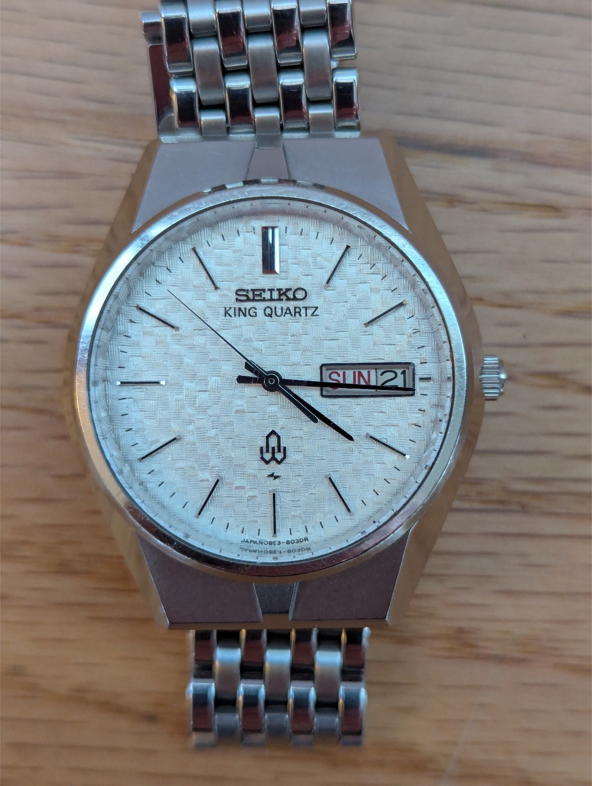 Seiko King Quartz Dress Watch 0853-8035