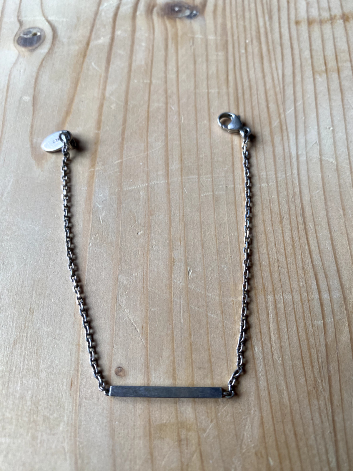 Bracelet From 925 Silver Design Classy Elegant Modern Anchor Chain Vintage Punze