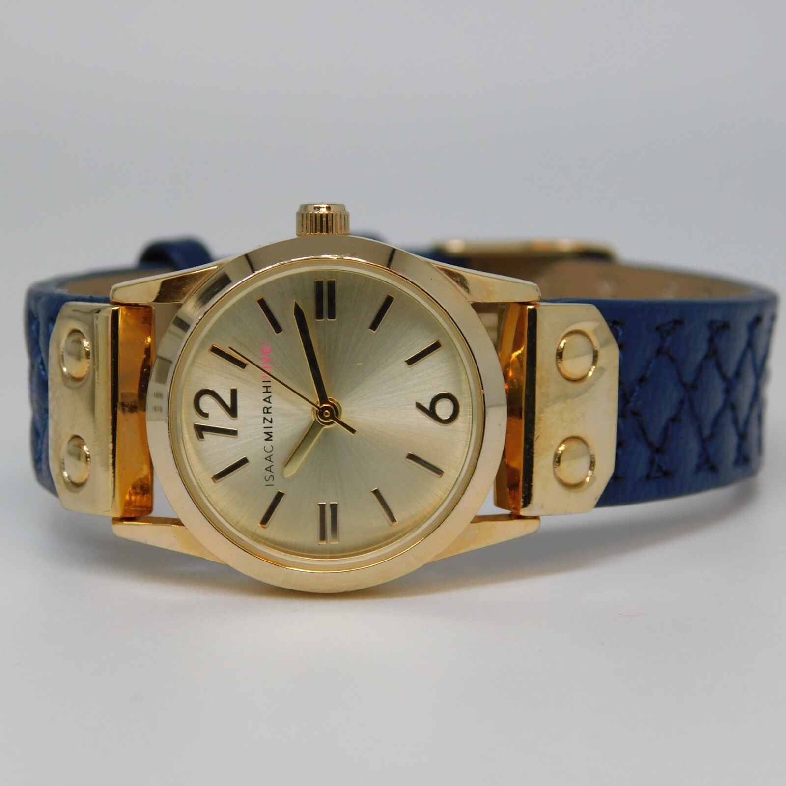 ISAAC MIZRAHI LIVE! IMZ569 Quartz Analog Women’s Watch New Battery