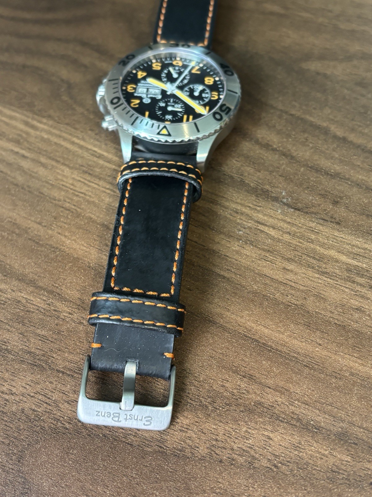 ERNST BENZ 47mm Automatic Chronodiver GC10726 Leather Band Ref 10700