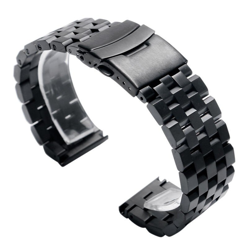 20/22/24mm Width Watch Band Strap Bracelet Link Solid Watchband Replacement-