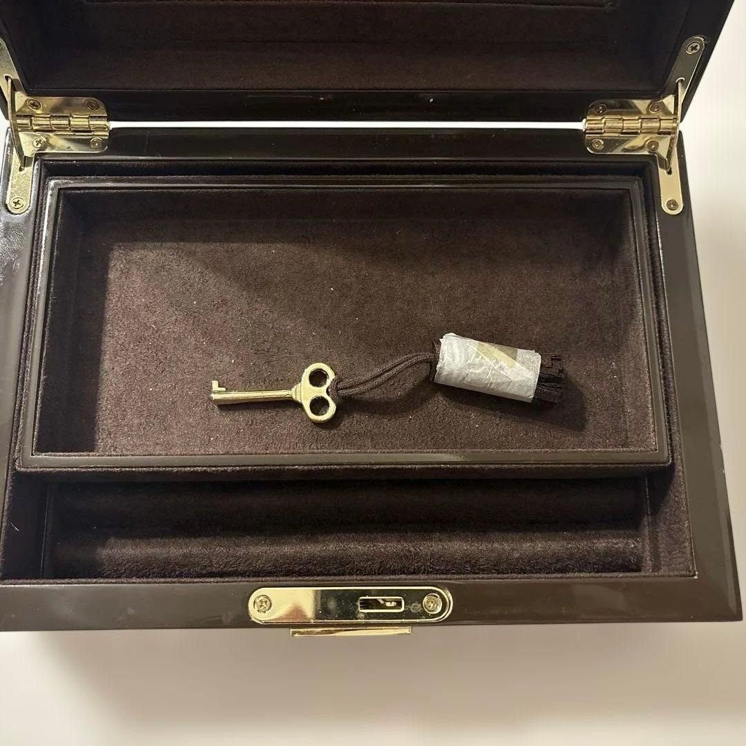 Rare Henri Bendel New York Jewelry Box Case Vintage stripe