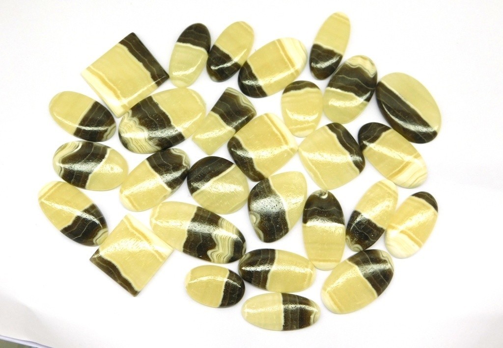 Natural Zebra Onyx Gemstone For Earring, Pendant, Necklace Jewelry Making 71317