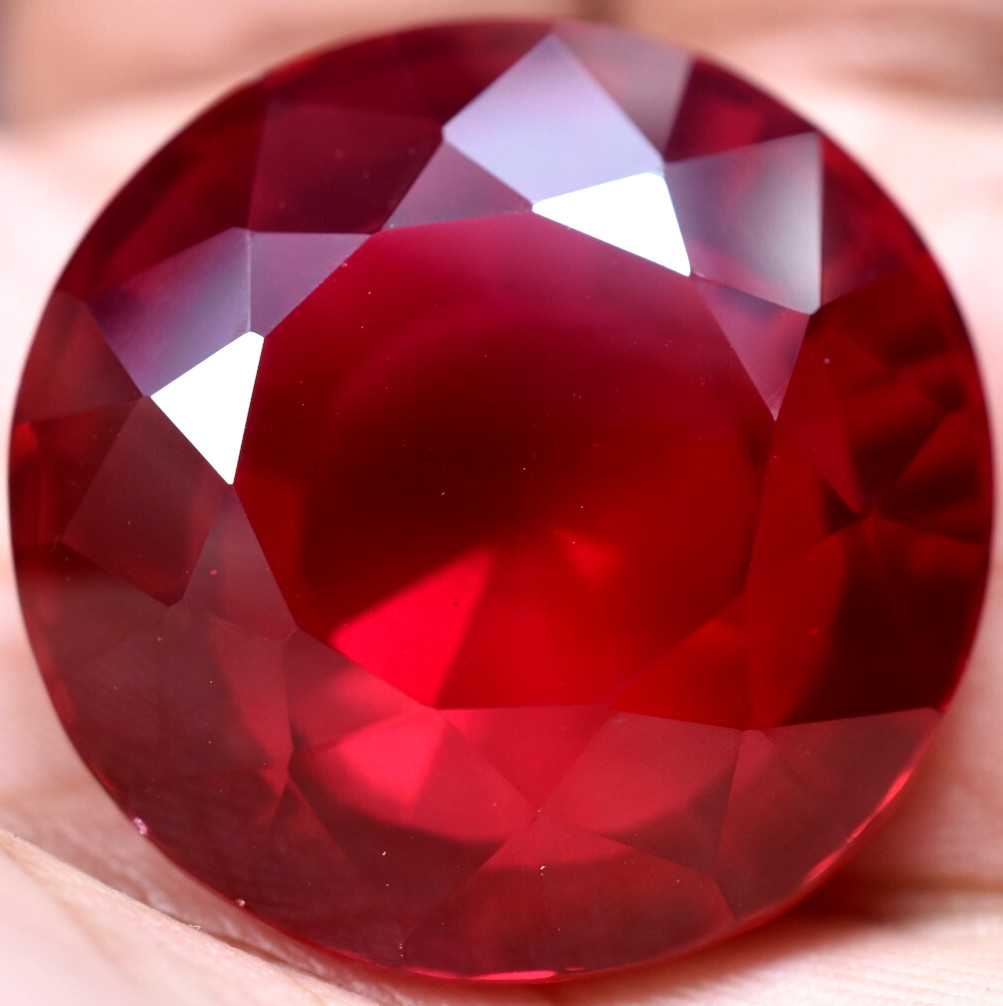 Natural 80.85 Ct Mogok Pink Huge Ruby Sparkling GGL Certified Loose Gemstone