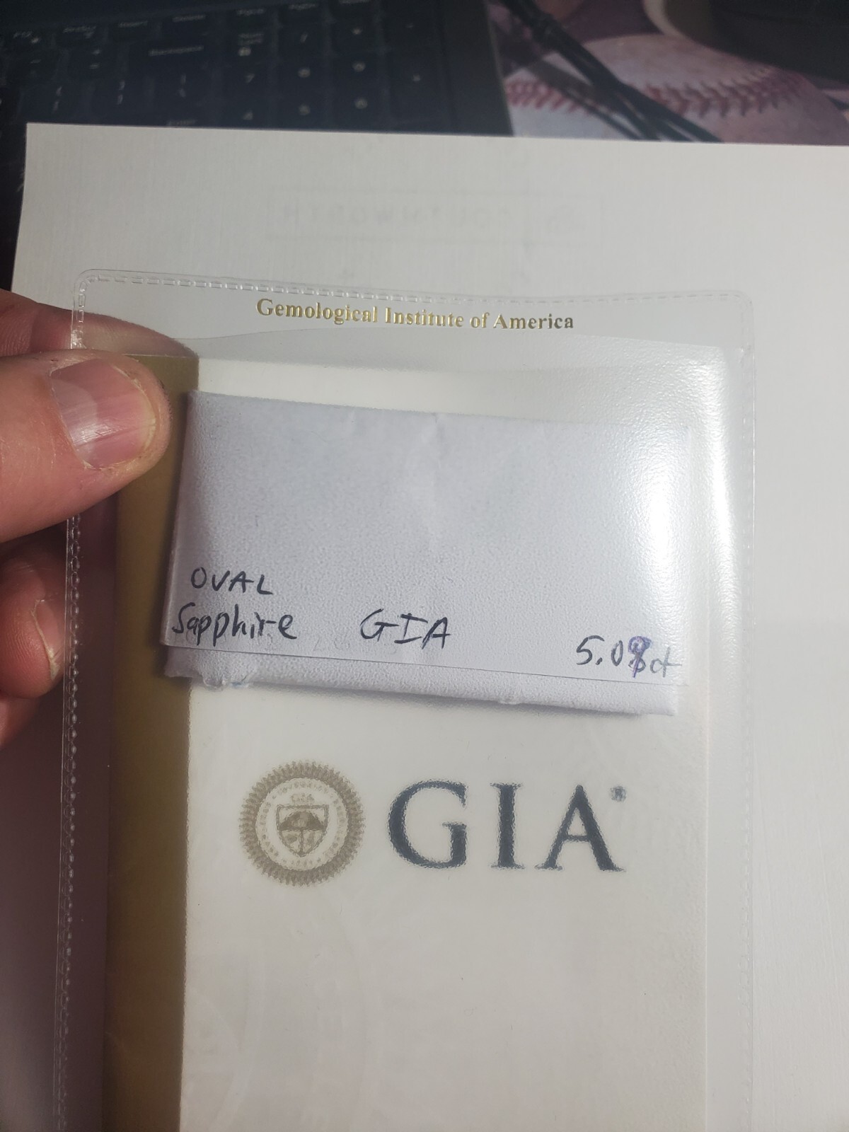 5.09ct GIA CERTIFIED CEYLON SAPPHIRE OVAL SHAPE LOOSE NATURAL 5 CARAT BLUE