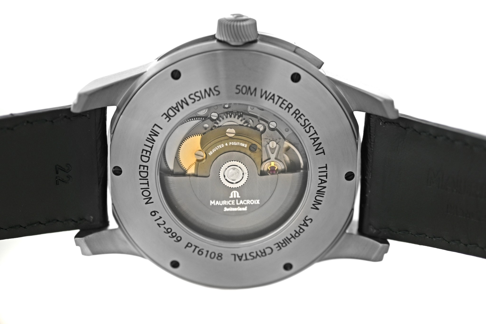 Maurice Lacroix Pontos Decentrique GMT PT6108-TT031-291 Titanium Limited Edition