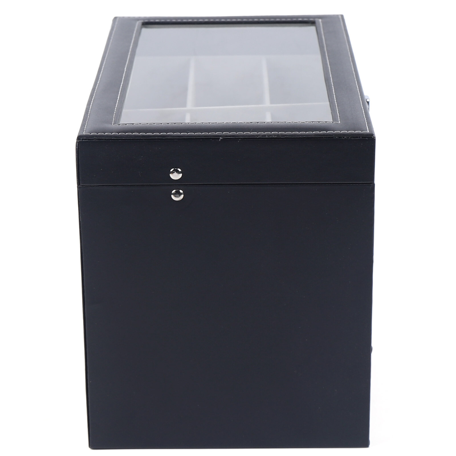 3 Layers Watch Display Box Jewelry Ring Organizer Case Sunglasses Storage Holder