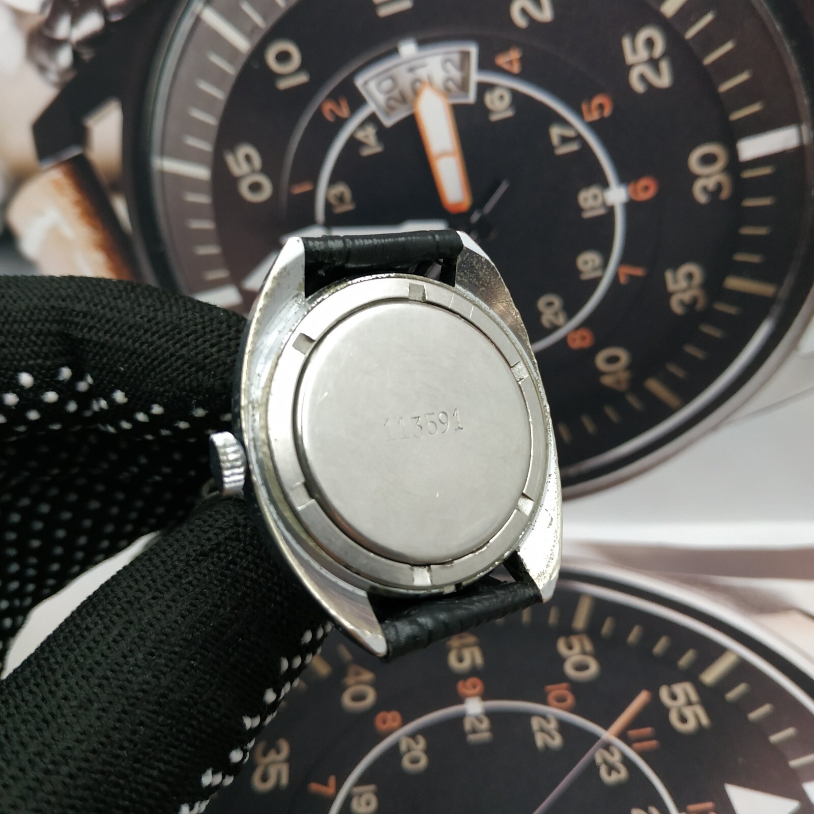 Dress Men’s Watch POLJOT Vintage USSR Mechanical SERVICED Retro Soviet Union ☭