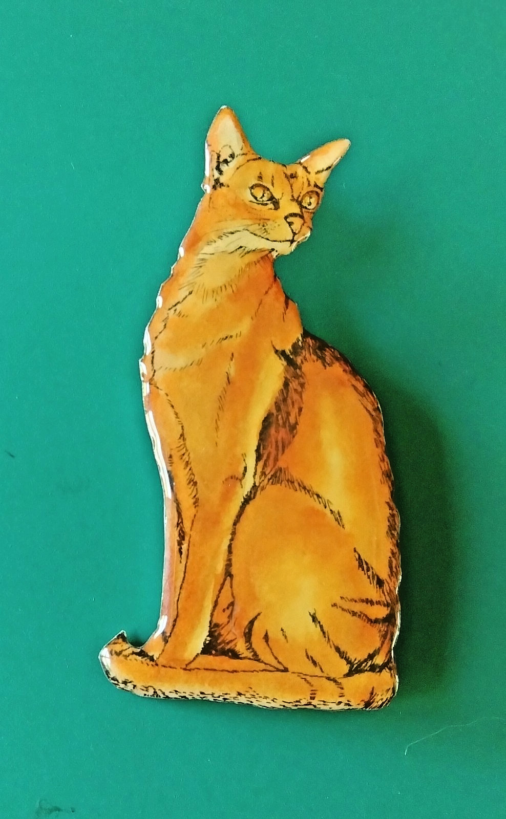 Vintage Studio of B. Moreno “Alec” Whiskers Cat Brooch (173 – 2581)