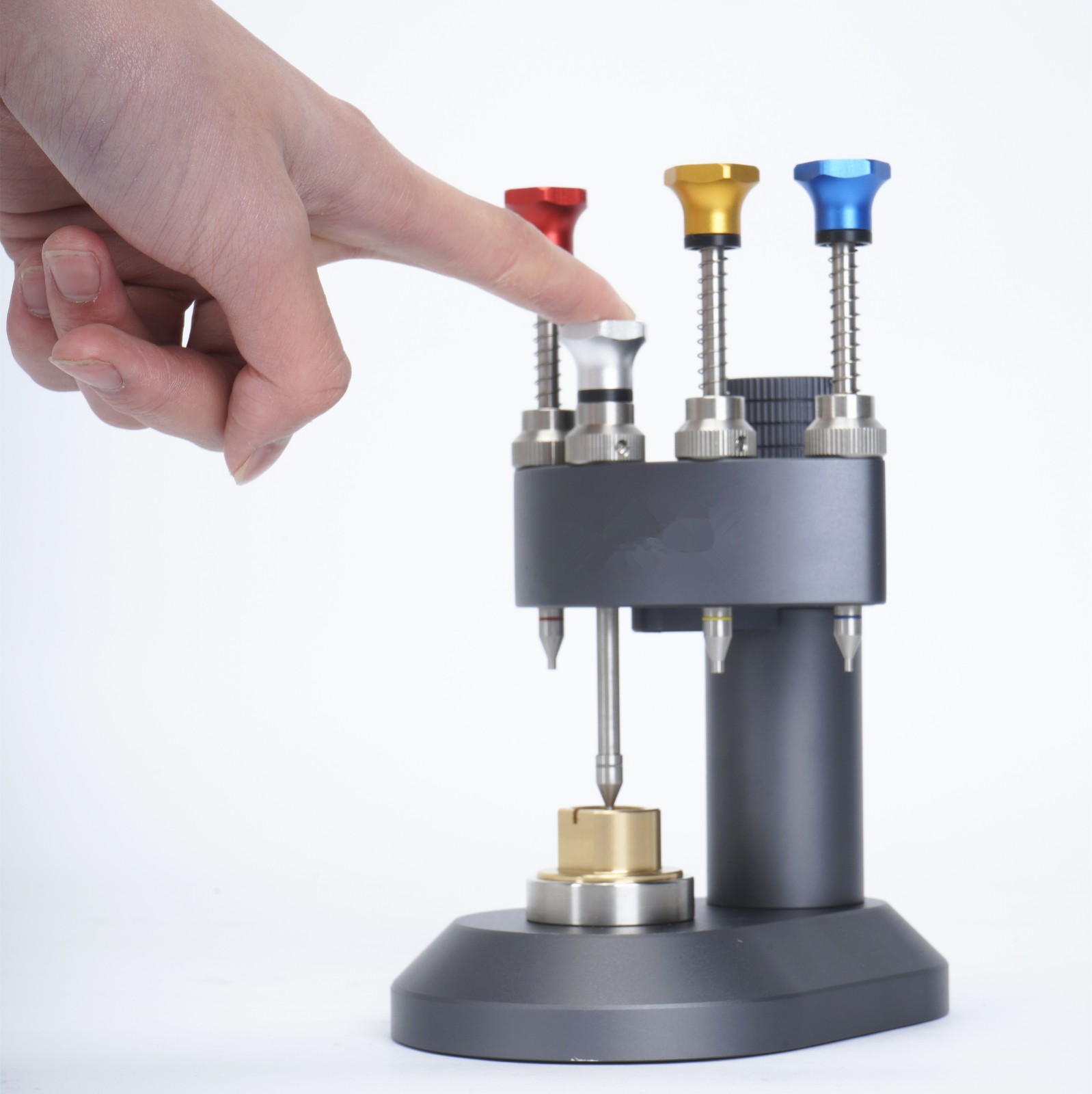 4-Pin Watch Hand Presser High-Precision Watchmakers Setting Fitting Repair Tool